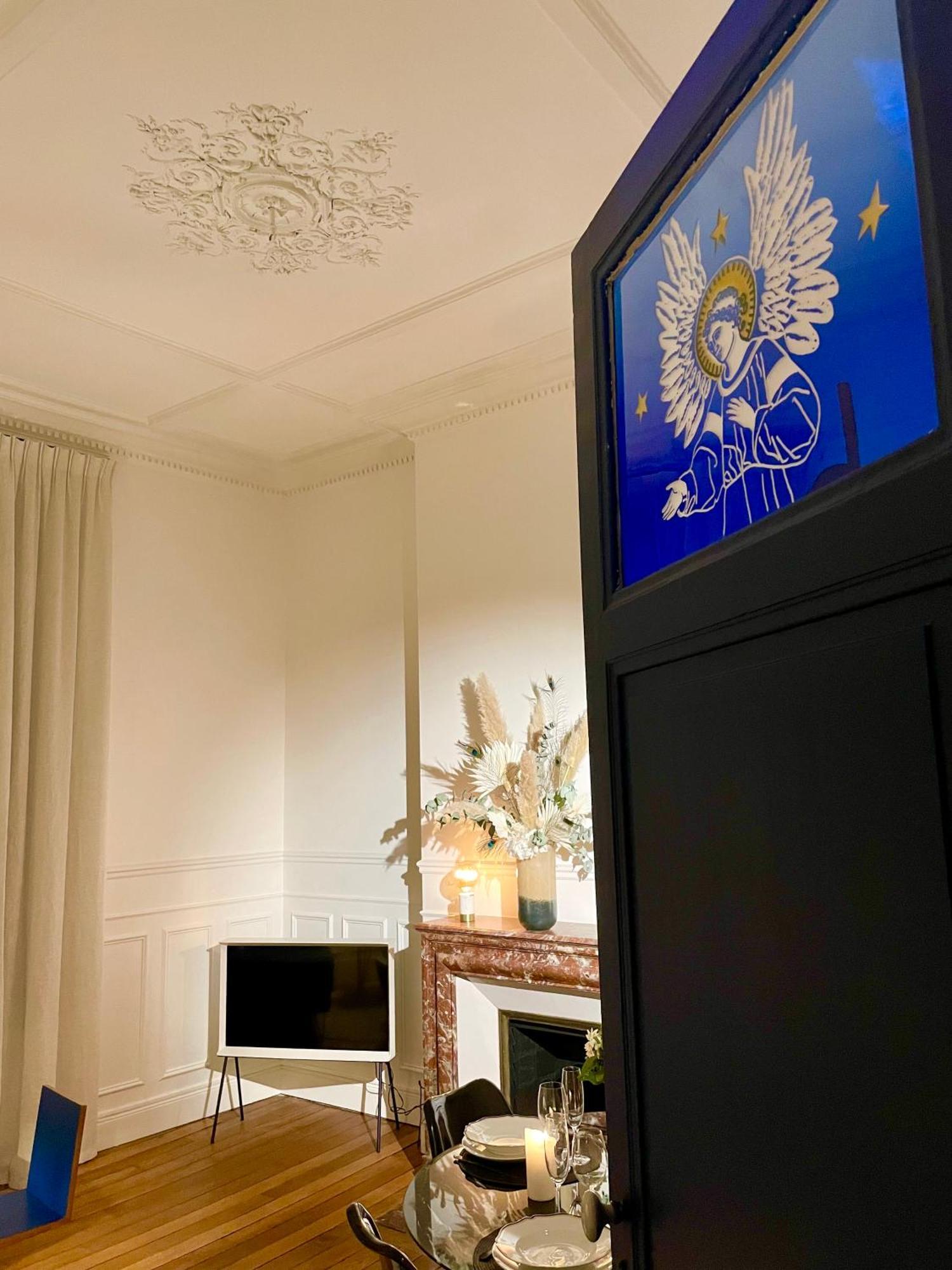 Appartement Champagne Des Anges - Proche Cathedrale De Reims Extérieur photo